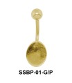 Plain and Simple Belly Piercing SSBP-01