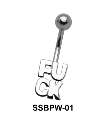 Fuck Script Belly Piercing SSBPW-01