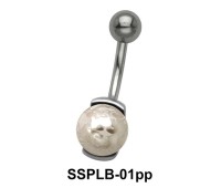 Pearl Prong Set Belly Pearls SSPLB-01pp