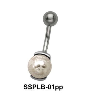 Pearl Prong Set Belly Pearls SSPLB-01pp