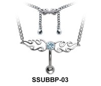 Belly Piercing Chain SSUBBP-03
