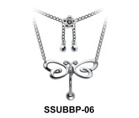 Butterfly with Flower Shaped SSUBBP-06