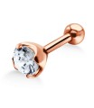 Colorless Stone Helix Ear Piercing TIP-152