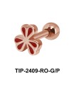 Beautiful Flower Enamel Ear Piercing TIP-2409
