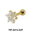 Flower Helix Ear Piercing TIP-2413