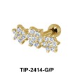 Flower Helix Ear Piercing TIP-2414