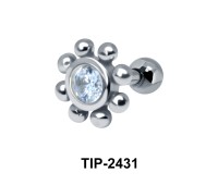 Flower Helix Ear Piercing TIP-2431