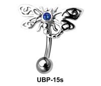 Dragonfly Upper Belly Piercing UBP-15s