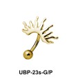 Sunrays Patterned Belly Piercing UBP-23s