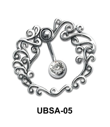 Super Cool Upper Belly Piercing UBSA-05