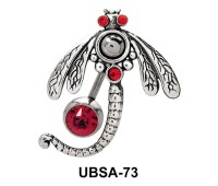 Dragonfly Belly Piercing UBSA-73