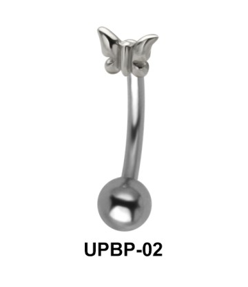 Shining Butterfly Upper Belly Piercing UPBP-02
