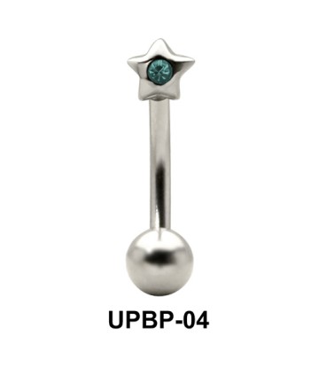 Small Star Upper Belly Piercing UPBP-04