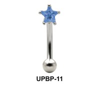 Star Stone Upper Belly Piercing UPBP-11