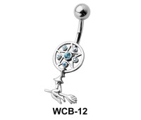 Witch Design Belly Piercing WCB-12
