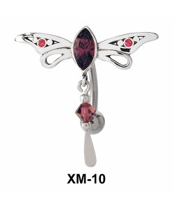 Dragon Fly Belly Piercing XM-10