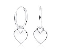 Silver Hoop Earring HO-2571