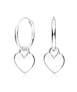 Silver Hoop Earring HO-2571