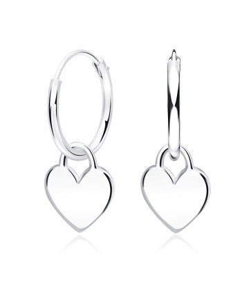 Silver Hoop Earring HO-2571