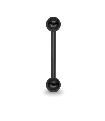 1.0 mm Straight Barbell balls with threading 1.2 mm BKMBLB