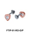 Romantic Passion Helix Ear Piercing FTIP-01