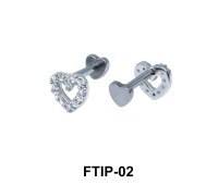 Romantic Passion Helix Ear Piercing FTIP-02