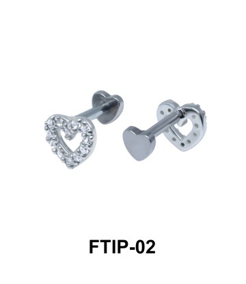 Romantic Passion Helix Ear Piercing FTIP-02