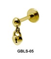 Lock in Heart External Dangling Ear Piercing GBLS-05