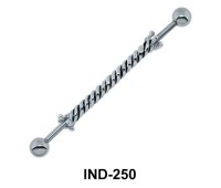 Twisted Industrial Piercing IND-250