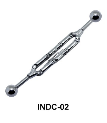 Exclusive Pattern Industrial Piercing INDC-02