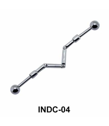 Twisted Industrial Piercing INDC-04