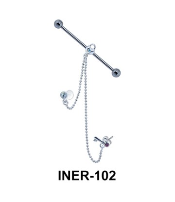 Industrial Chain with Key Shaped INER-102 