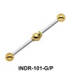 Quaint Brass Industrial Piercing INDR-101