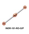 Quaint Brass Industrial Piercing INDR-101