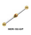 Scary Skull Industrial Piercing INDR-102