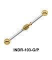 Snake Motif Industrial Piercing INDR-103