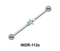 Brass Star Industrial Piercing INDR-112s