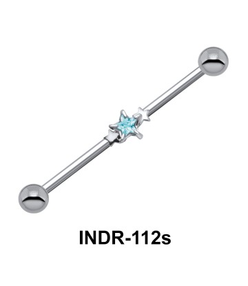 Brass Star Industrial Piercing INDR-112s