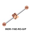 Enamel Dice Industrial Piercing INDR-116E