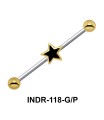 Enamel Star Industrial Piercing INDR-118