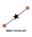 Enamel Star Industrial Piercing INDR-118