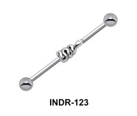 Coiled Snake Industrial Piercing INDR-123