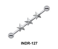 Triple Star Industrial Piercing INDR-127