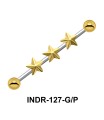 Triple Star Industrial Piercing INDR-127