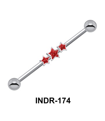 Triple Star Industrial Piercing INDR-174