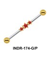 Triple Star Industrial Piercing INDR-174