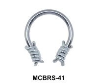 Knot Circular Barbells Face Piercing MCBRS-41
