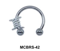 Knot Circular Barbells Face Piercing MCBRS-42