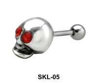 Skull Shaped Helix Piercing SKL-05