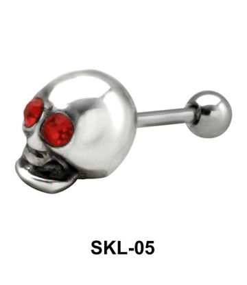 Skull Shaped Helix Piercing SKL-05